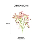 Artificial Baby’s Breath Stem Pink  - Image 2