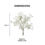 Artificial Baby’s Breath Bunch White  - Image 2