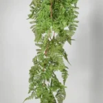 Artificial Hanging Fern Vine Lush Green  - Image 4