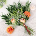 Artificial Willow Leaves Spray  - Image 4