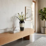 VELISSE Ivory Shadow Table Vase - Image 3