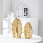 FOLIA Royal Gold Table Vase Set