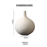 Elara Sculpt Table Vase - Image 12