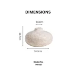 Lunara Pebble Form Table Vase - Image 2