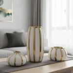 LUXORA Golden Crest Table Vase Set - Image 11