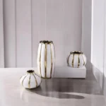 LUXORA Golden Crest Table Vase Set - Image 5