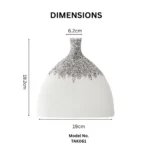 NOXIA DOME Ivory Table Vase - Image 2