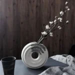 NOXIA ORBIT Obsidian Table Vase - Image 7