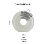 NOXIA ORBIT Obsidian Table Vase - Image 2