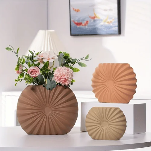 SUNBURST  Terra Harmony Table Vase Set