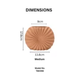 SUNBURST  Terra Harmony Table Vase Set - Image 3