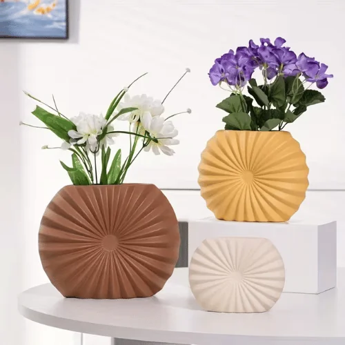 SUNBURST Earth Harmony Table Vase Set