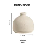 Elvia Pebble Dome Table Vase - Image 2