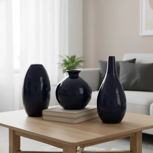 ZAYRO Midnight Table Vase