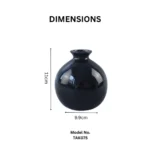 ZAYRO Midnight Table Vase - Image 3