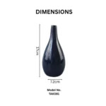 ZAYRO Midnight Table Vase - Image 5