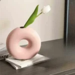 KORIN Halo Blush Table Vase - Image 3