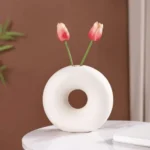 KORIN Halo Ivory Table Vase