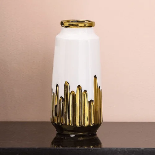 AURIX Golden Horizon Table Vase