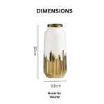 AURIX Golden Horizon Table Vase - Image 2