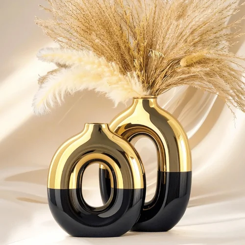 Serene Curve Table Vase Set