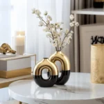 Serene Curve Table Vase Set - Image 5