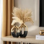 Serene Curve Table Vase Set - Image 3