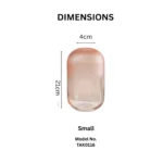 LUNIA Blush Dome Table Vase - Image 2