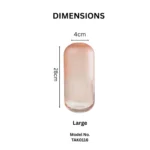 LUNIA Blush Dome Table Vase - Image 3