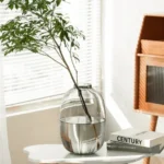 ORIVA Smoked Grey Table Vase - Image 5