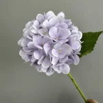Single Stem 3D Printed Hydrangea Flower Light Purple  - Image 6