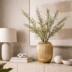 Luméa Rib Ceramic Vase - Image 4