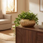 Aurum Weave Ceramic Bowl - Image 3