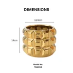 Aurum Hive Ceramic Bowl - Image 2