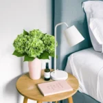 Single Stem Real Touch Hydrangea Flower Green - Image 8