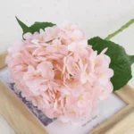 Real Touch Hydrangea Flower Pink