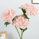 Single Stem Real Touch Hydrangea Flower Pink - Image 8