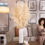 Natural Beige Dried Pampas Grass - Image 9