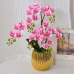 Ribbed Elite Ceramic Bowl Vase - Image 4