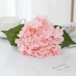 Single Stem Real Touch Hydrangea Flower Pink - Image 6