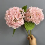 Single Stem Real Touch Hydrangea Flower Pink - Image 7