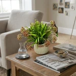 Artificial Allium Grass Pot - Image 8