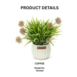 Artificial Allium Grass Pot - Image 7