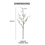Artificial Cherry Blossom Branch - Image 10