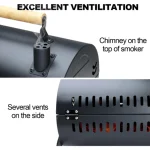 Twin Barrel Charcoal BBQ Grill - Image 7