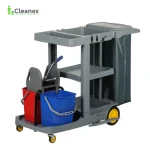janitor cleaning cart