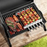 Twin Barrel Charcoal BBQ Grill - Image 4