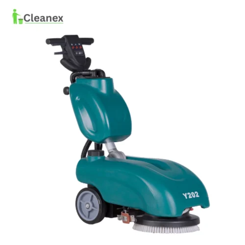 push behind floor scrubber