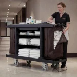 Multi-Tier Room Service Cart | House keeping carts - Image 2