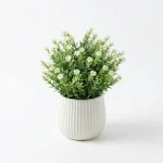 Artificial Mini Blossom Grass Pot - Image 4